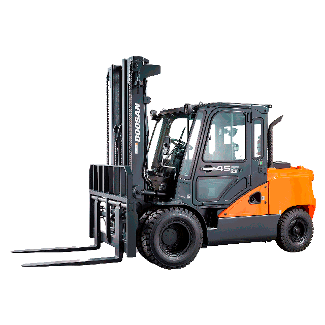 10000 lb Forklift truck 185in pneumatic diesel