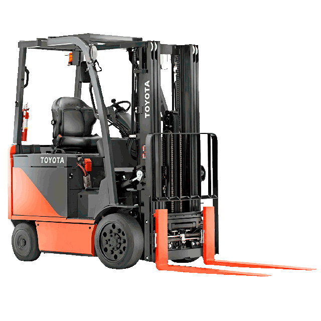 5000 lb Forklift 189in cushion electric